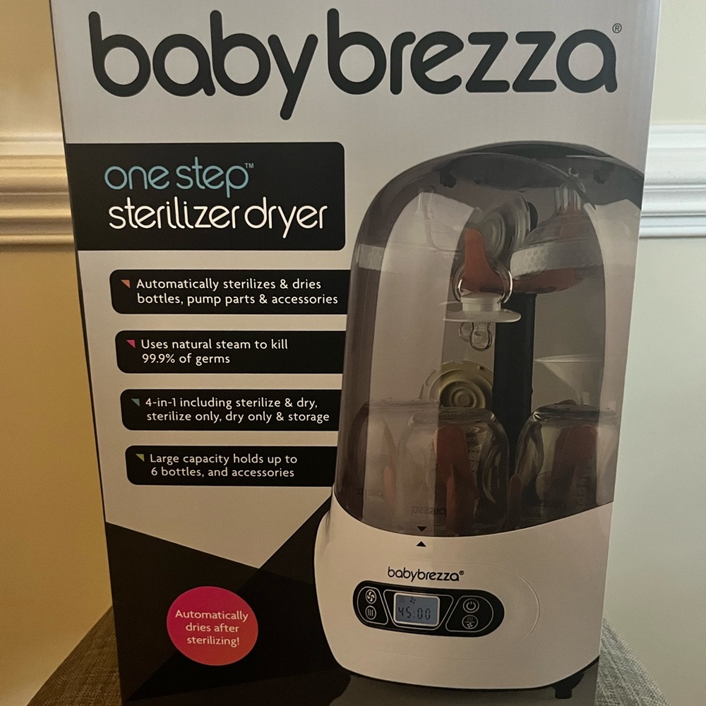 NIB Baby Brezza One Step Sterilizer Dryer